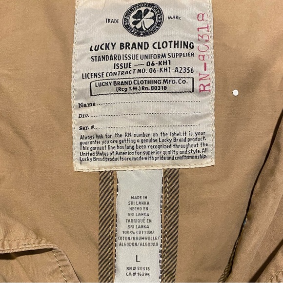 Lucky Brand Four Pocket Women’s Utility Jacket - Picture 5 of 7
